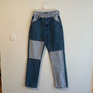 Size 4 Rue21 Color Block Jeans